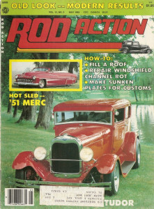 ROD ACTION 1983 MAY - FILL A ROOF, FIX WINDSHIELD ROT, CLASSIC GAUGES